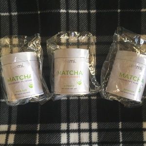 Teami Matcha powder blueberry, mango, chocolate